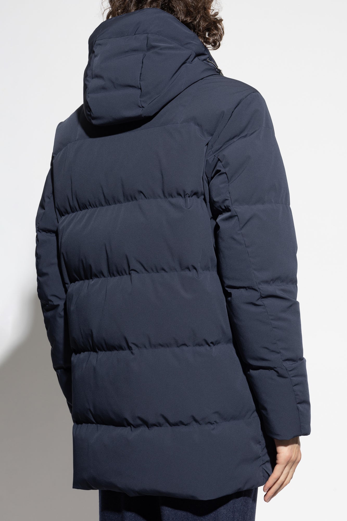 Paul & Shark Re-shark Typhoon Stretch Re-Goose Down Parka | Navy