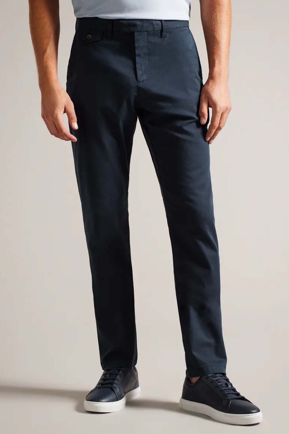 Ted Baker Haydae Slim Fit Τσίνο Παντελόνι | Σκούρο Μπλε