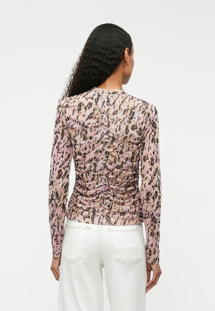 Karl Lagerfeld Animal Mesh Top | Artistic Animal