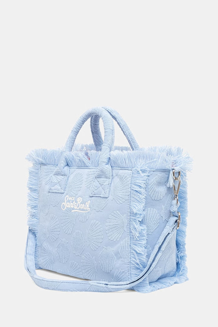 MC2 Saint Barth Colette Cotton Terry Tote Bag | Light Blue