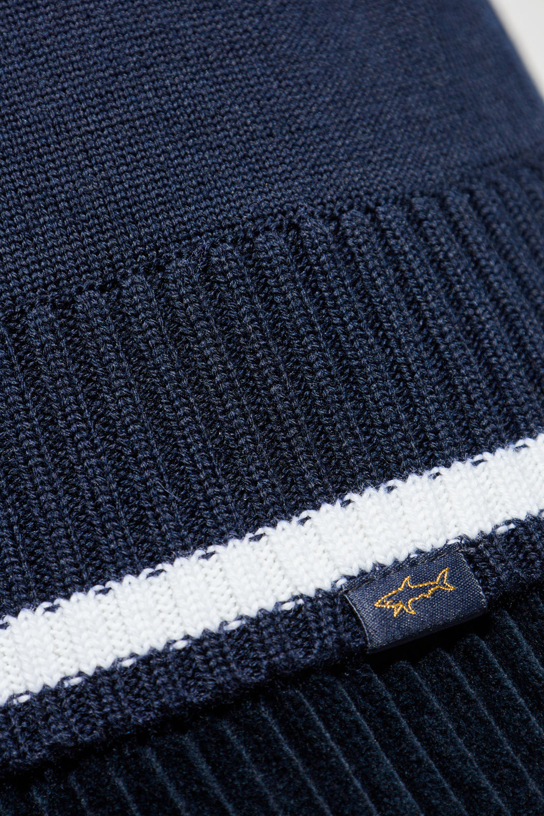 Paul & Shark Cool Touch Wool Crewneck | Navy