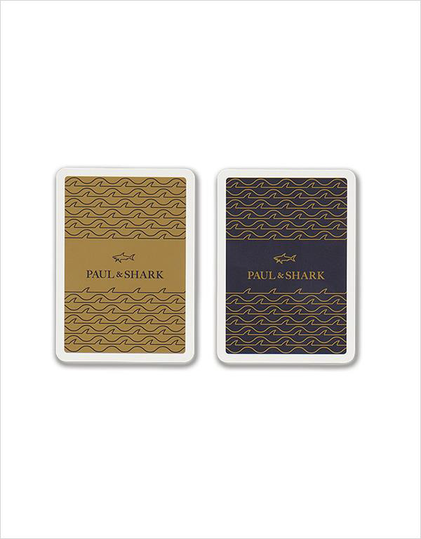 Paul &amp; Shark Playing Cards | Navy