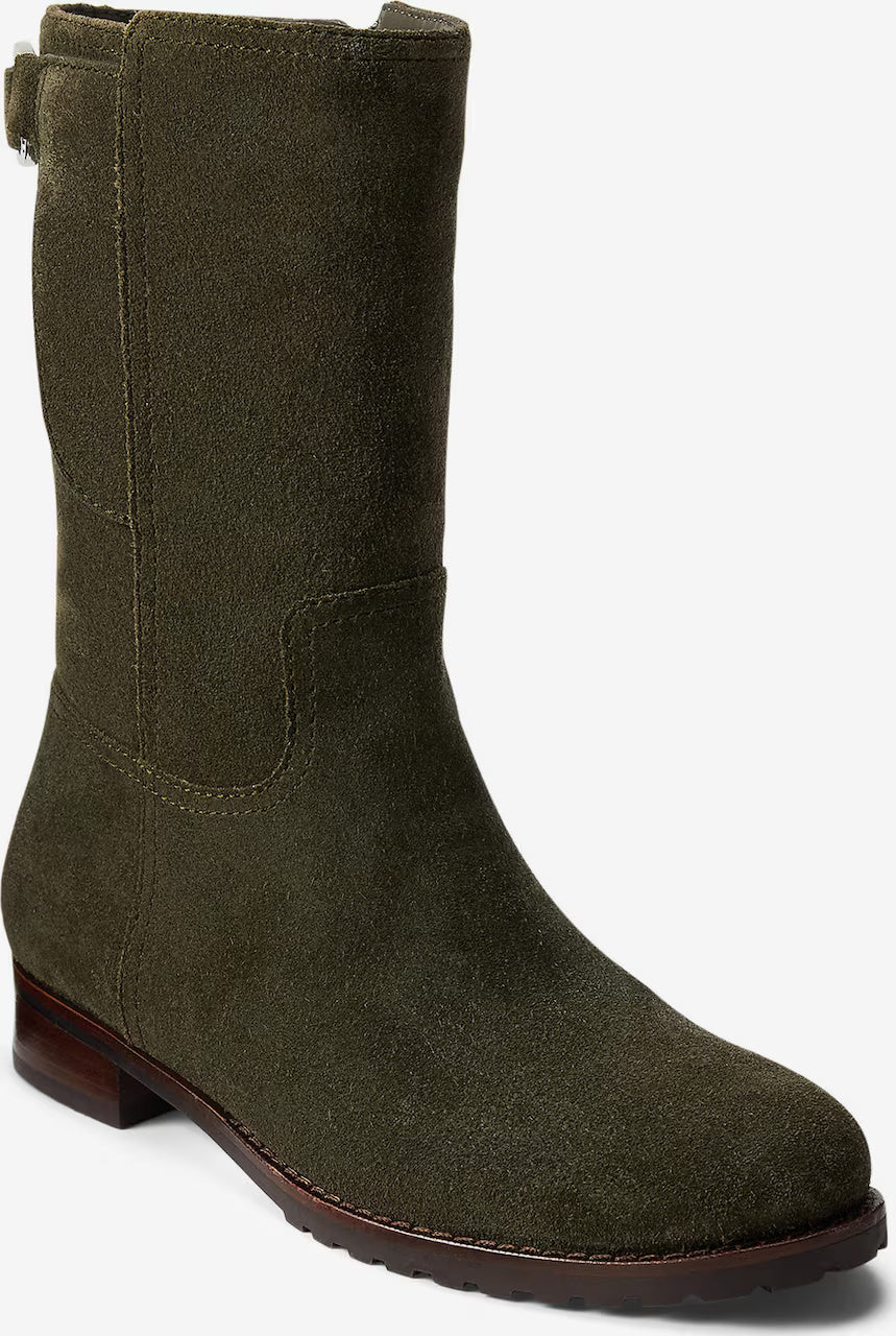 Lauren Ralph Lauren Tasha Ankle Mid Boots | Dark Olive