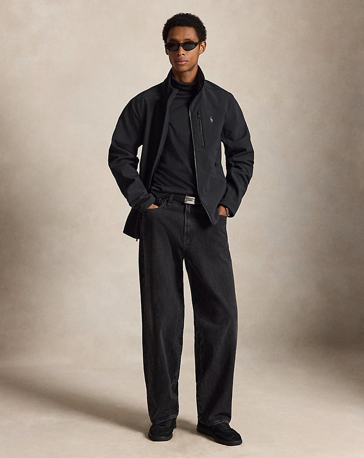 Rollkragenpullover aus weicher Baumwolle Ralph Lauren | Schwarz, Ansicht 2