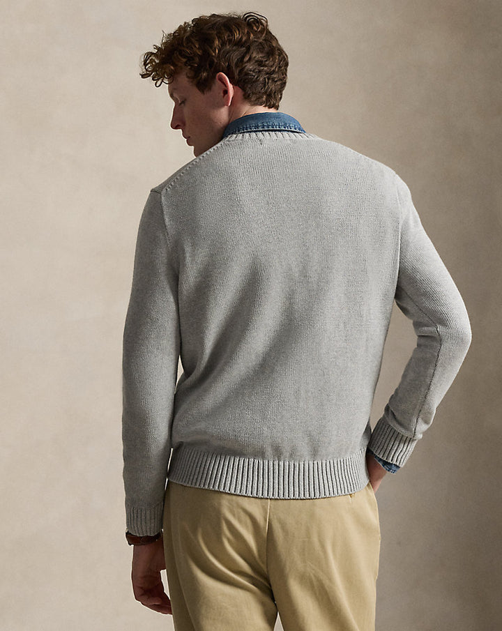 Baumwollpullover mit Rundhalsausschnitt Ralph Lauren | Andover Heather, Ansicht 1