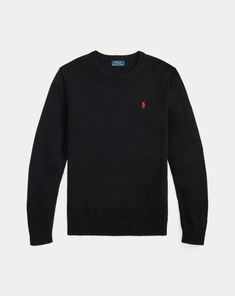 Baumwollpullover mit Rundhalsausschnitt Ralph Lauren | Polo Black, Ansicht 1