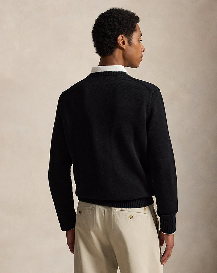 Baumwollpullover mit Rundhalsausschnitt Ralph Lauren | Polo Black, Ansicht 1