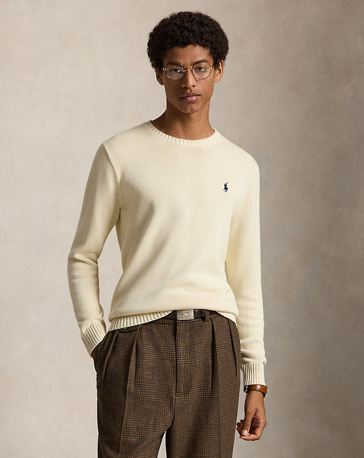 Baumwollpullover mit Rundhalsausschnitt Ralph Lauren | Andover Cream, Ansicht 1