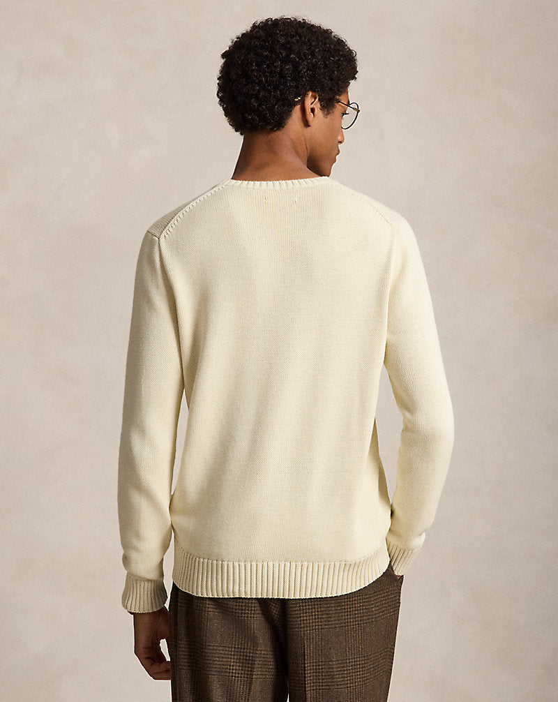 Baumwollpullover mit Rundhalsausschnitt Ralph Lauren | Andover Cream, Ansicht 1