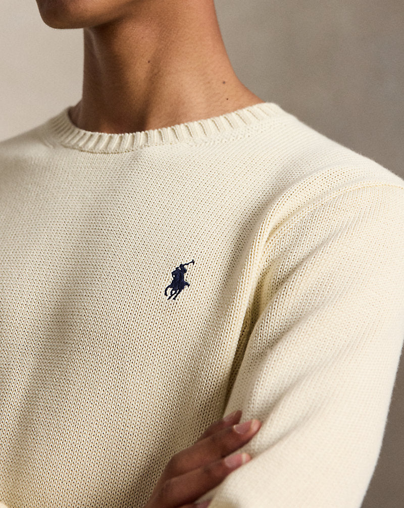 Baumwollpullover mit Rundhalsausschnitt Ralph Lauren | Andover Cream, Ansicht 1