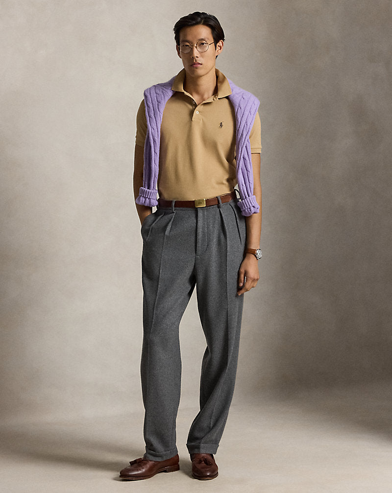 Custom Slim Fit Polo aus Stretch-Mesh Ralph Lauren | Classic Camel, Ansicht 2