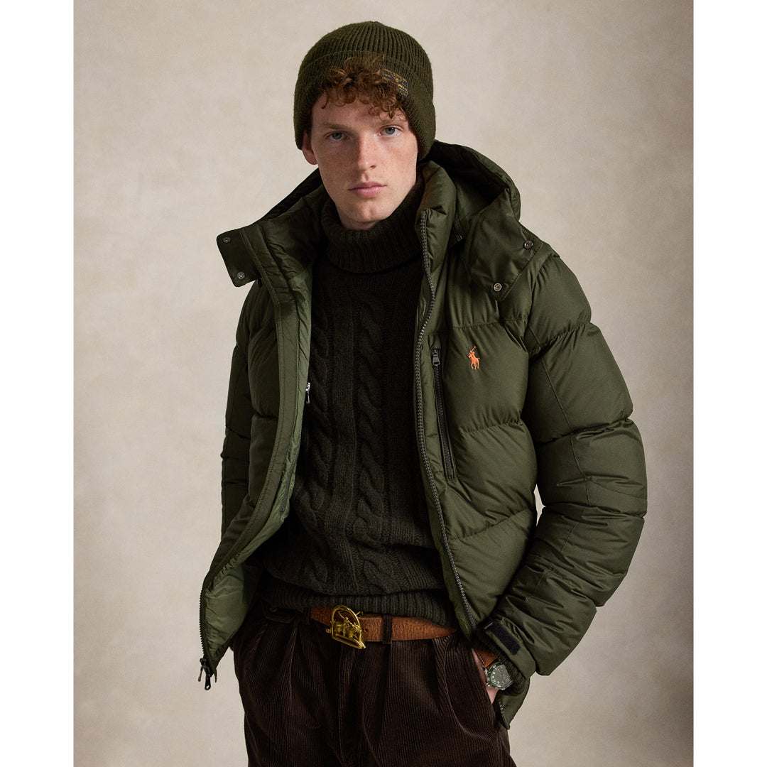 Ralph Lauren Plumífero Gorham — Company Olive, vista 1