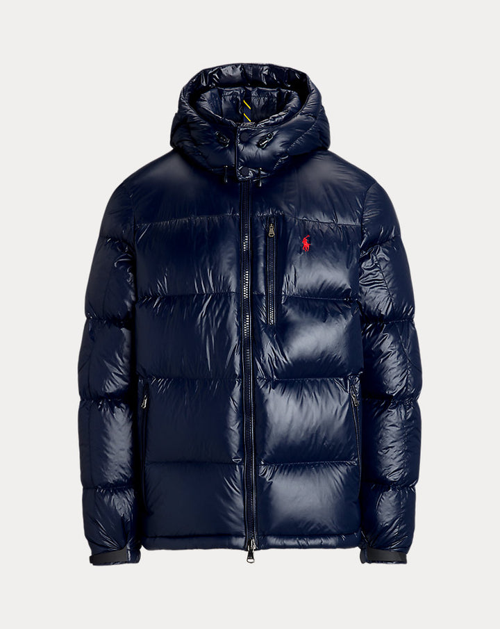 Ralph Lauren Plumífero Gorham con acabado brillante — Collection Navy Glossy, vista 1