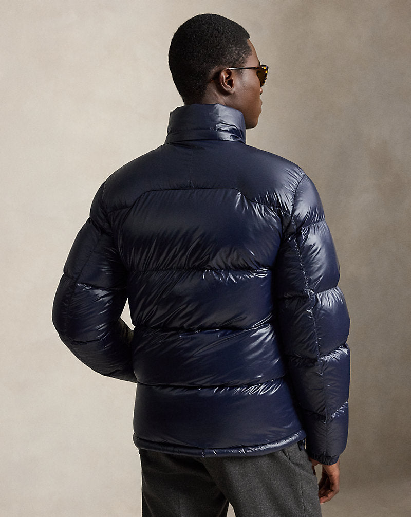 Ralph Lauren Plumífero Gorham con acabado brillante — Collection Navy Glossy, vista 1