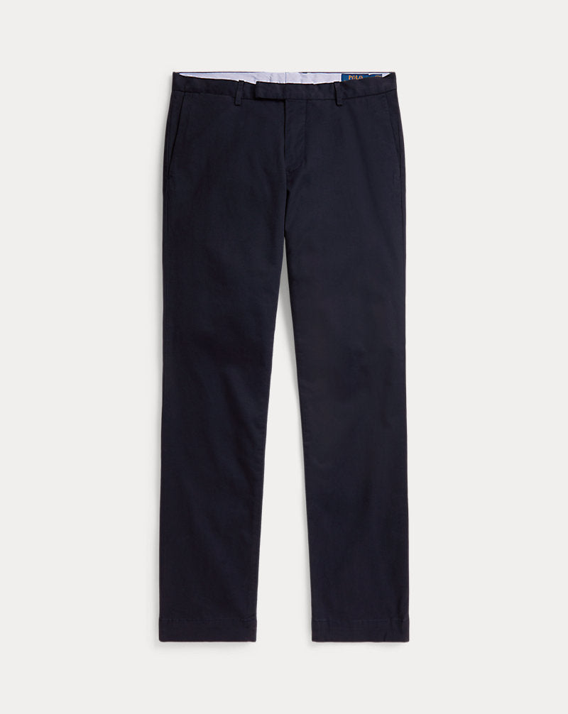 Ralph Lauren Ελαστικό Chino Παντελόνι Greenwich Slim Fit — Aviator Navy, όψη 1