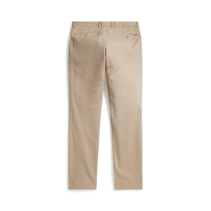 Ralph Lauren Pantalón chino Greenwich Slim Fit de algodón elástico — Classic Khaki, vista 1