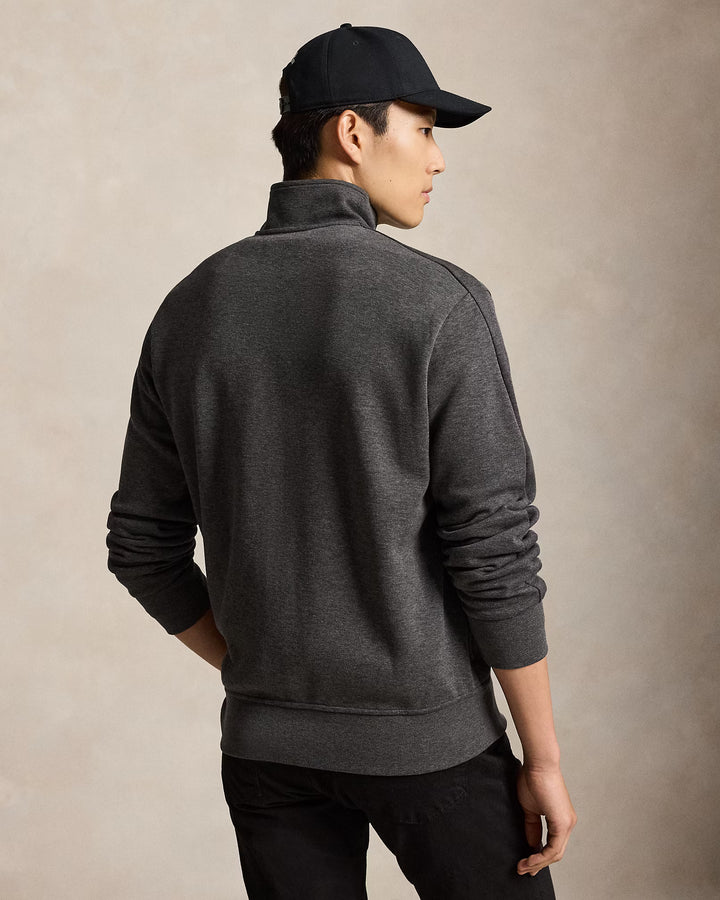 Ralph Lauren Chaqueta deportiva ligera de doble punto – Gris Windsor, vista 3