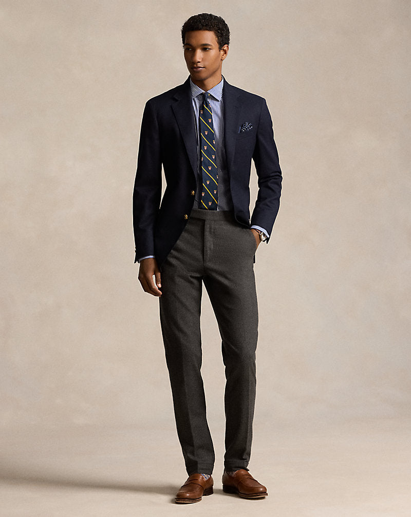 Custom Fit Popeline-Hemd Ralph Lauren | Royalblau/Weiß, Ansicht 2