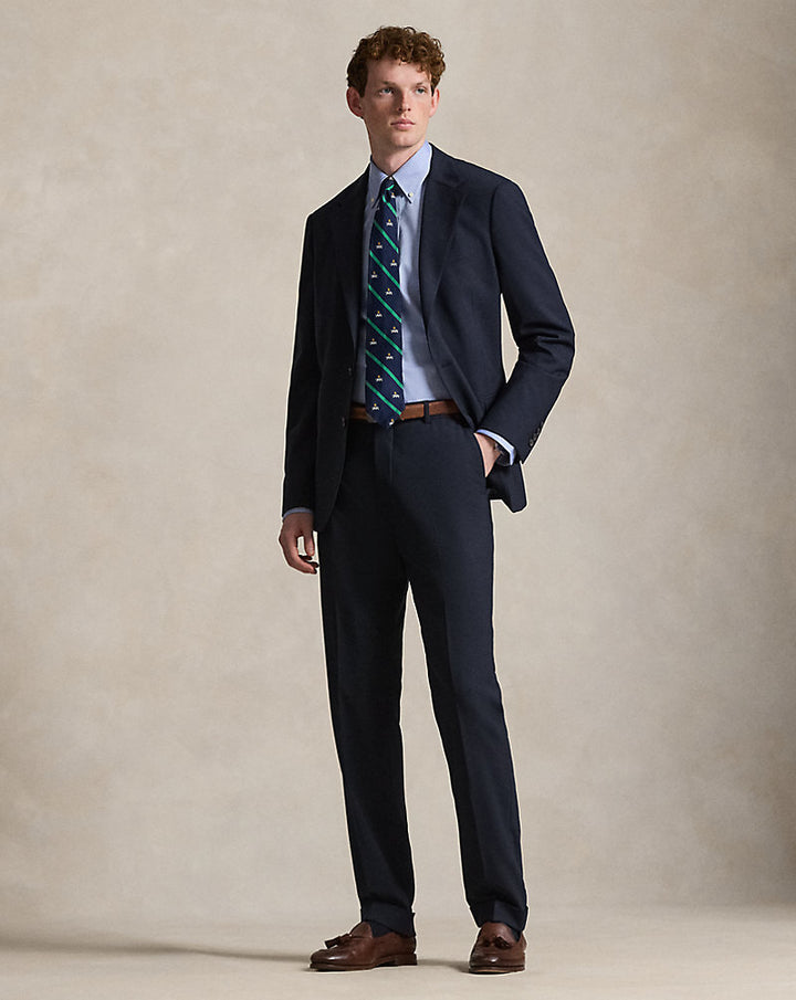 Custom Fit Oxford-Hemd Ralph Lauren | Blau/Weiß, Ansicht 2