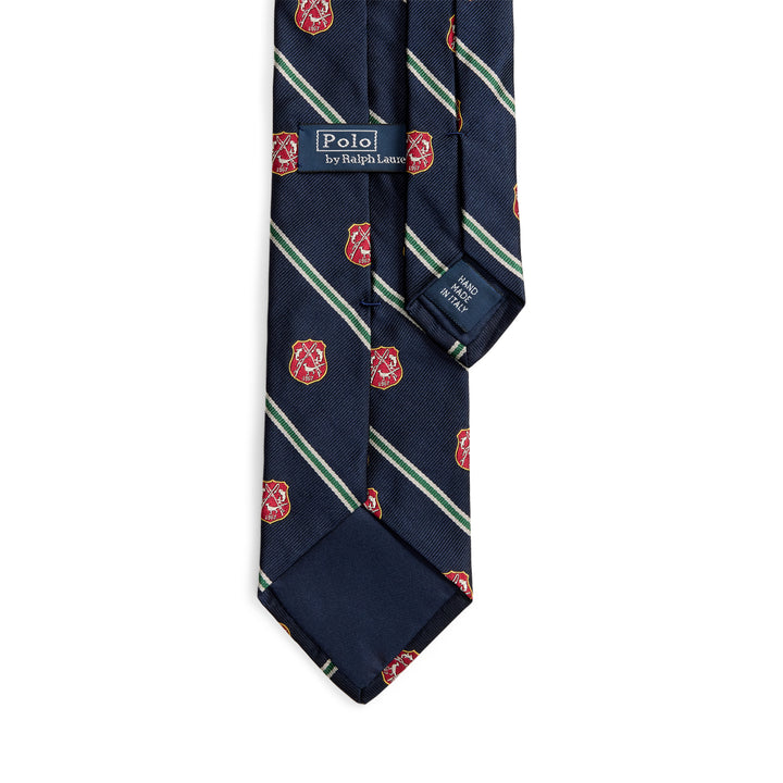 Corbata club de seda repp Ralph Lauren | Azul marino, vista 1