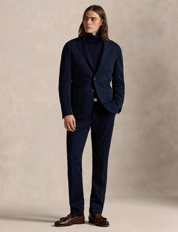 Ralph Lauren Polo Soft Modern Fit Double-Knit Jacket | Aviator Navy