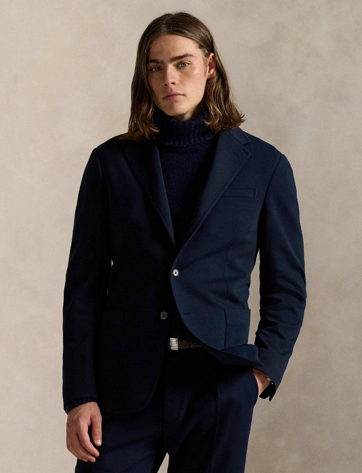 Ralph Lauren Polo Soft Modern Fit Double-Knit Jacket | Aviator Navy