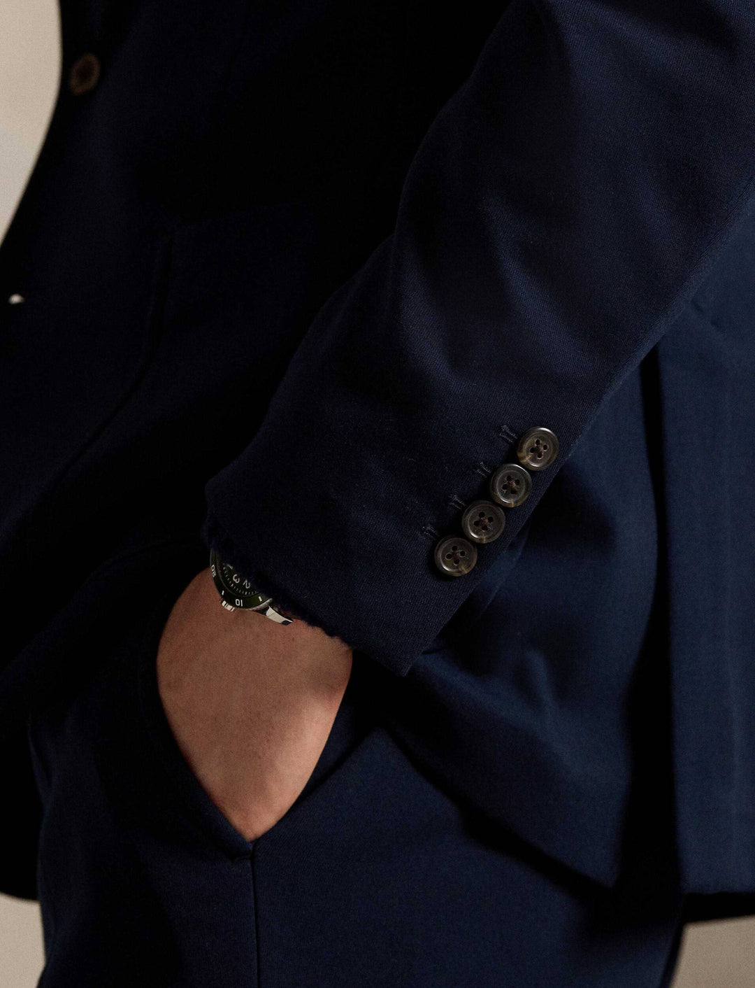 Ralph Lauren Polo Soft Modern Fit Double-Knit Jacket | Aviator Navy