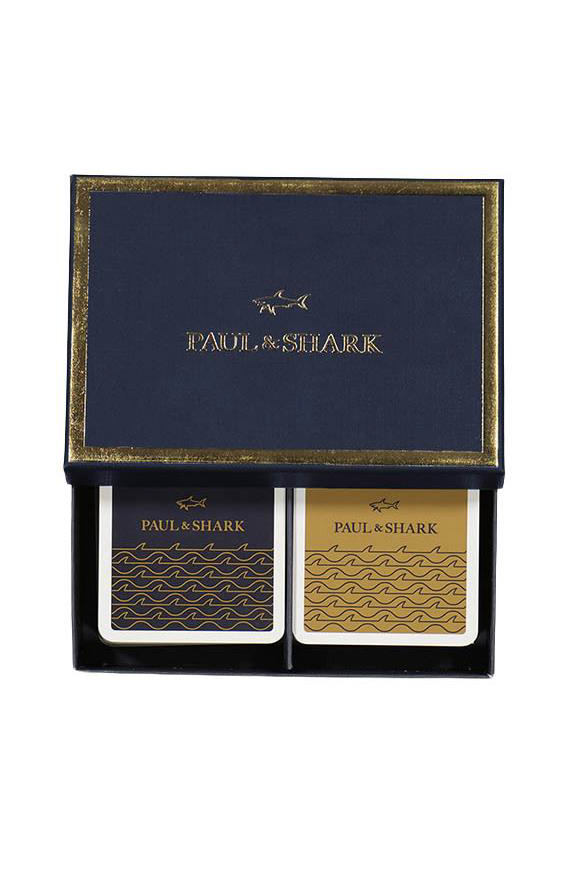 Paul &amp; Shark Playing Cards | Navy