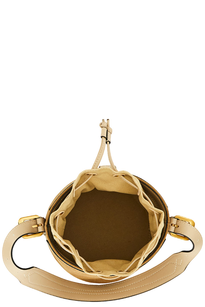 Borsa a secchiello piccola in tela lavata La Martina | Beige/Miele