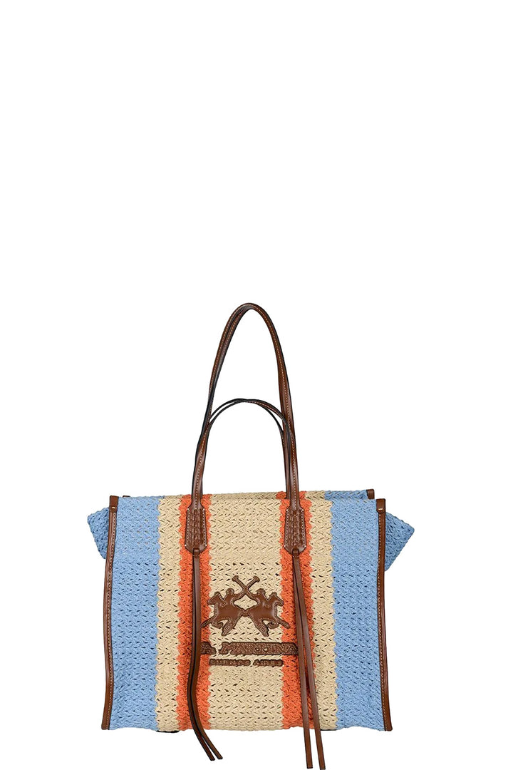 Sac La Martina | Sable/Orange/Bleu ciel