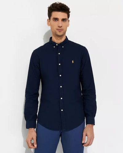 Ralph Lauren Oxford Slim Fit Shirt | Cruise Navy