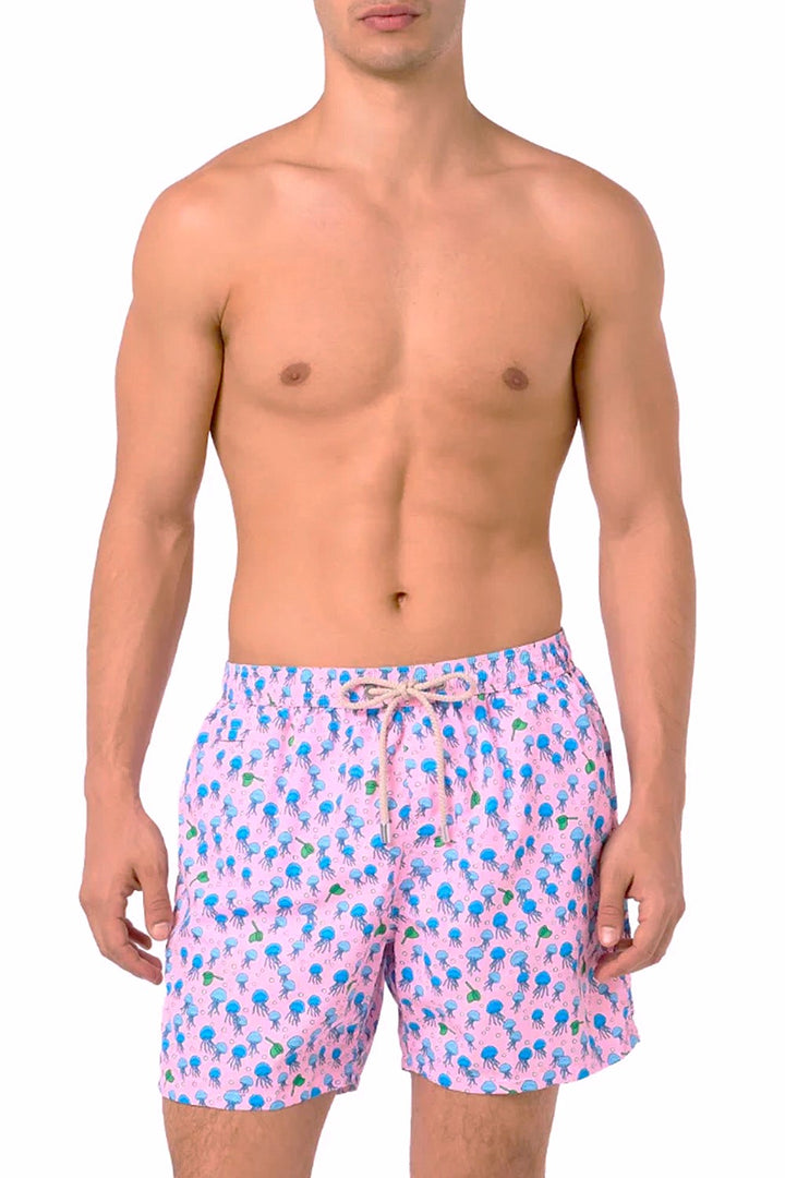 Bañador corto MC2 Saint Barth Lighting Micro Squidly | Rosa