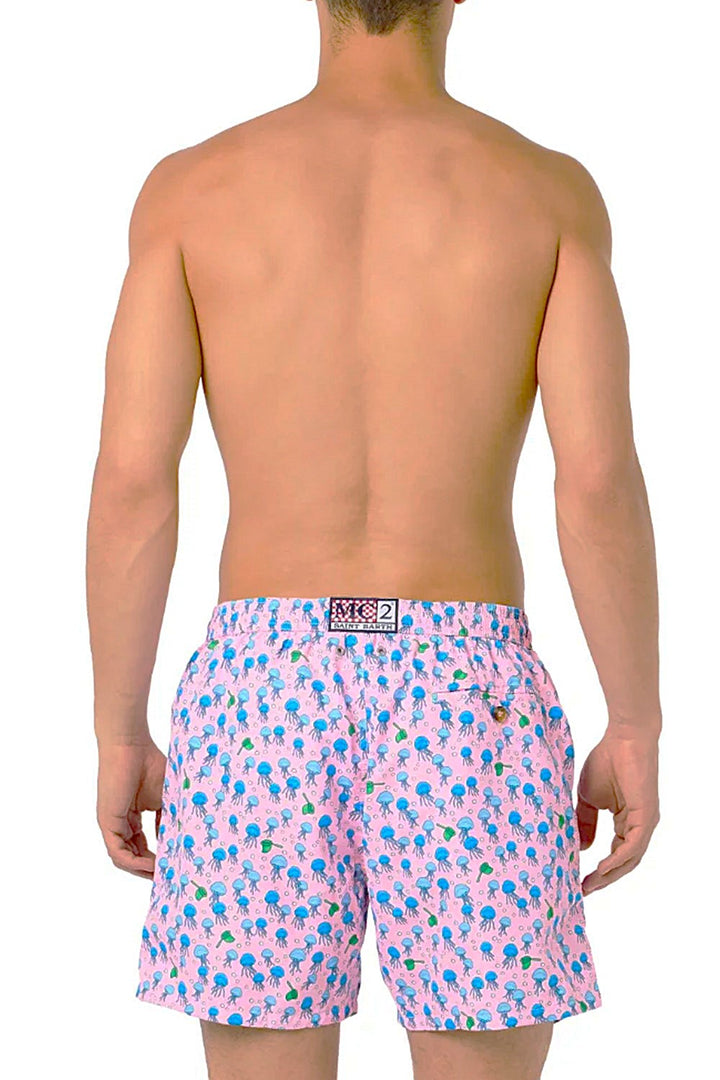 Bañador corto MC2 Saint Barth Lighting Micro Squidly | Rosa