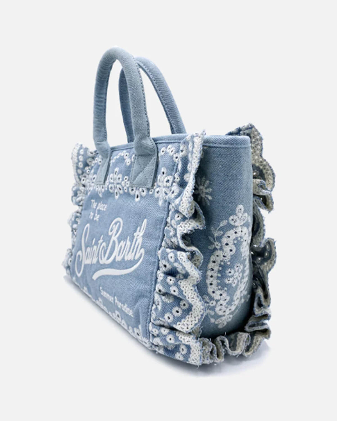 Sac à main MC2 Saint Barth Colette Volant | Fleurs de Sangalo