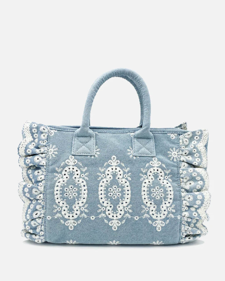 Sac à main MC2 Saint Barth Colette Volant | Fleurs de Sangalo
