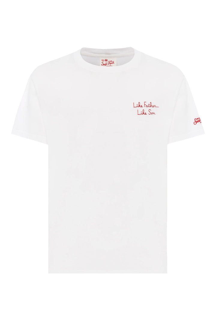 MC2 Saint Barth Homer Bart T-shirt | White