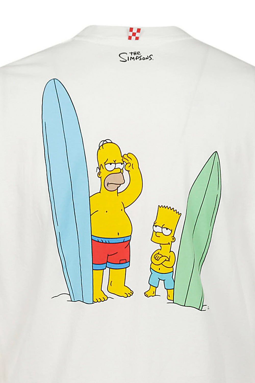 MC2 Saint Barth Homer Bart T-shirt | White