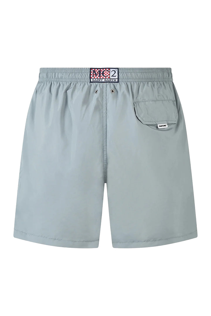 Short de bain MC2 Saint Barth Lighting Pantone | Gris