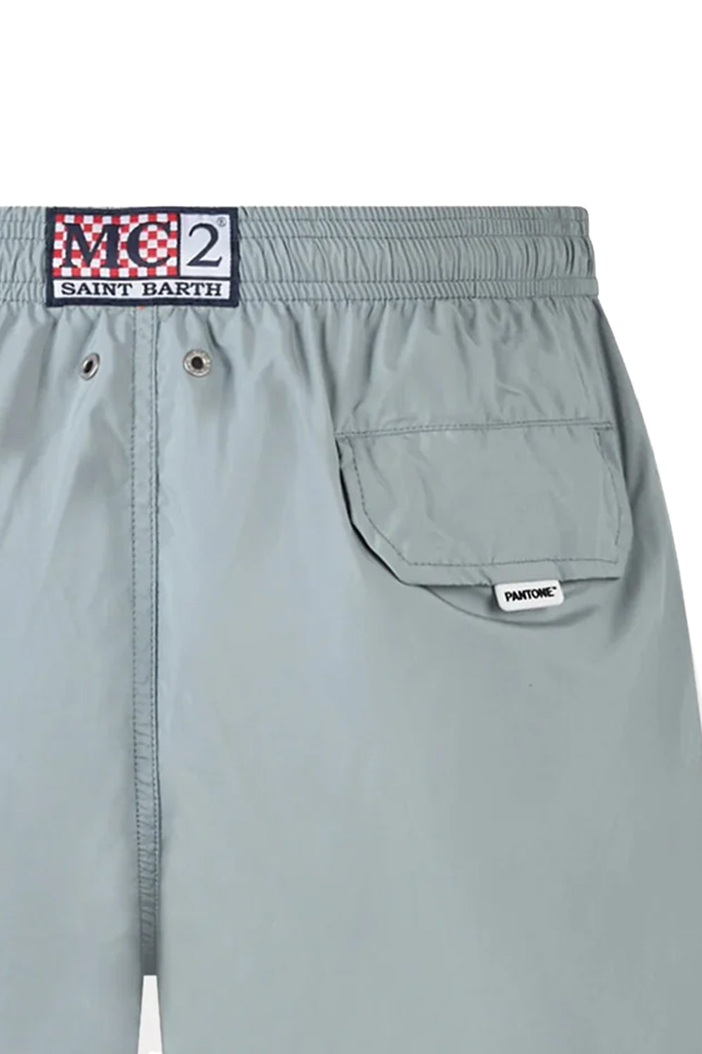 Short de bain MC2 Saint Barth Lighting Pantone | Gris