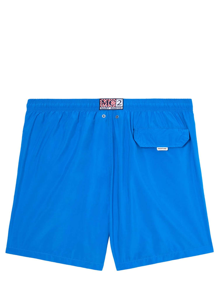 Short de bain MC2 Saint Barth Lighting Pantone | Bluette