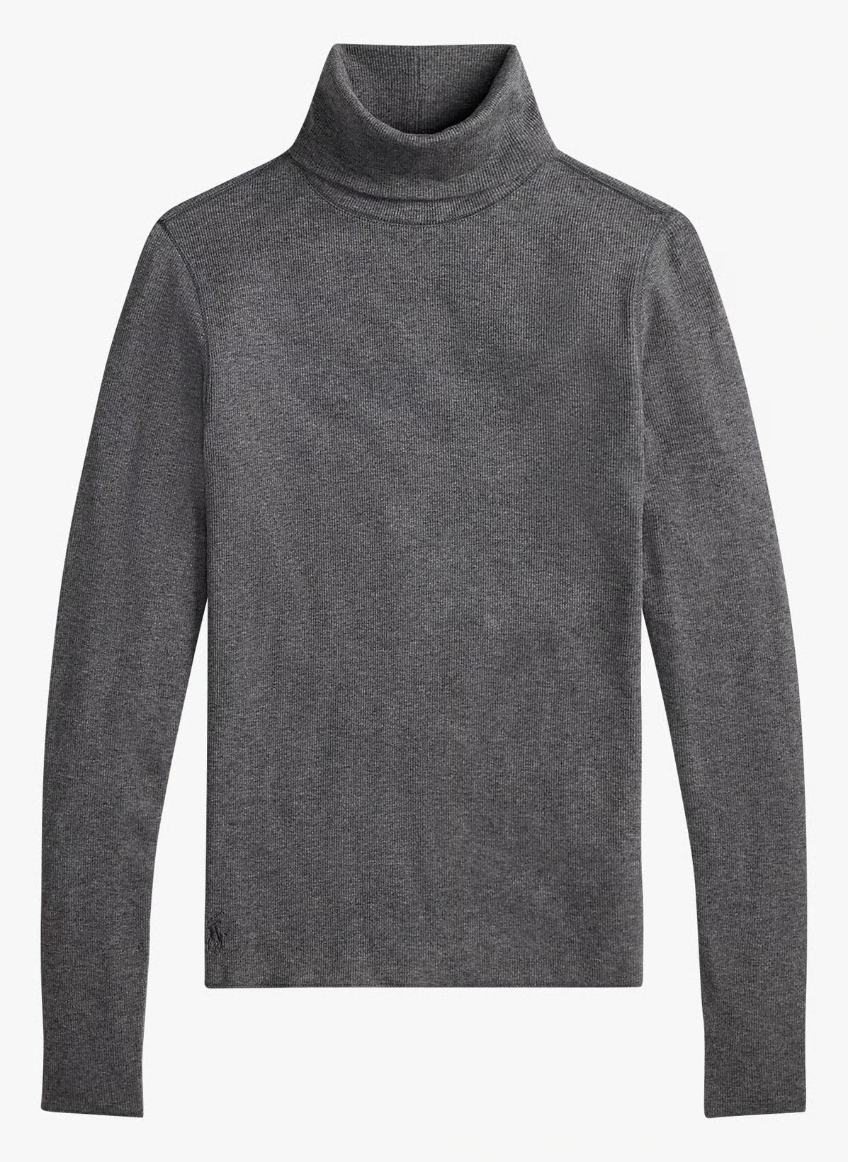 Ralph Lauren Stretch Blend Turtleneck | Medium Grey