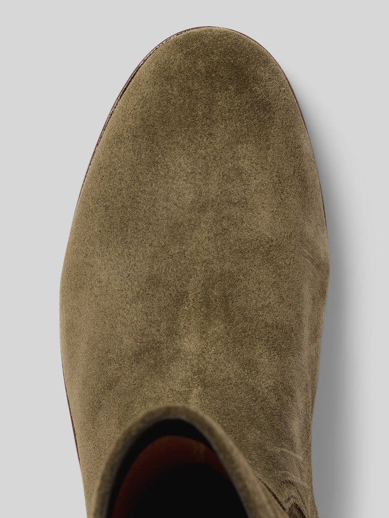 Lauren Ralph Lauren Tasha Ankle Mid Boots | Dark Olive