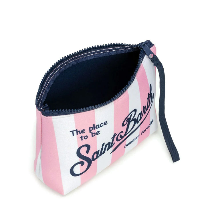 Bolsa MC2 Saint Barth Aline | Rosa/Blanco