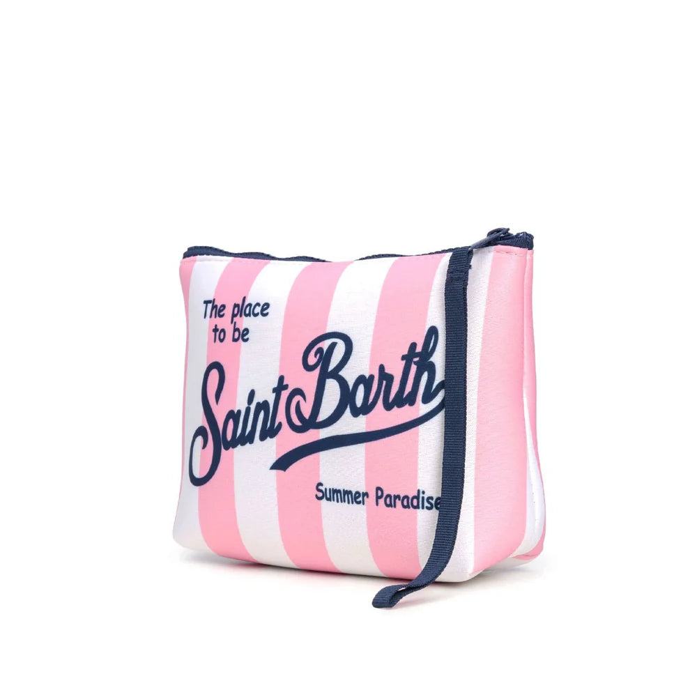 Bolsa MC2 Saint Barth Aline | Rosa/Blanco