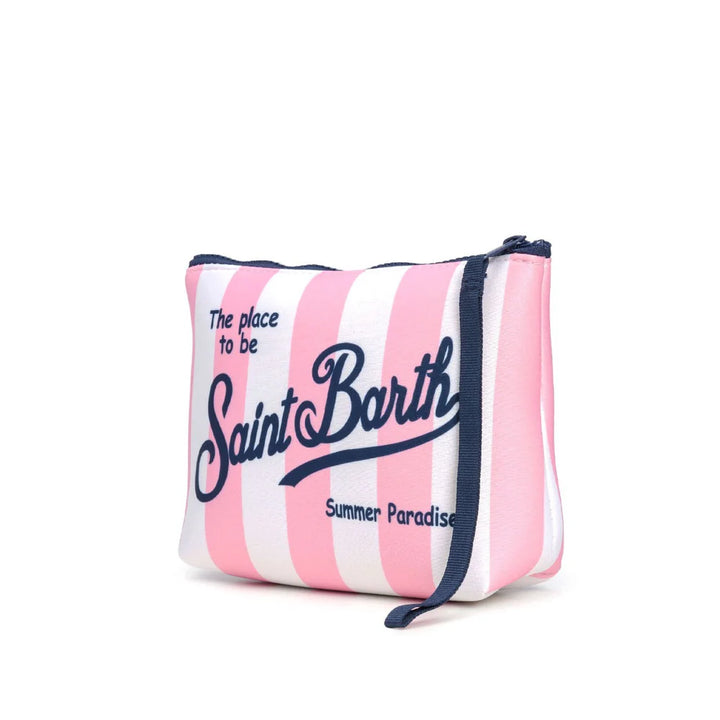 Bolsa MC2 Saint Barth Aline | Rosa/Blanco