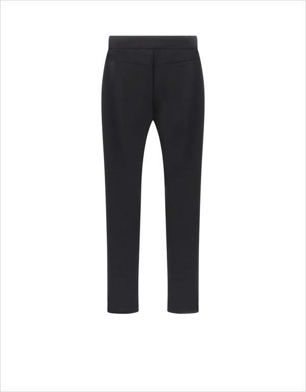 Paul &amp; Shark Supima Cotton Fleece Joggers with Metallic Logo | Black