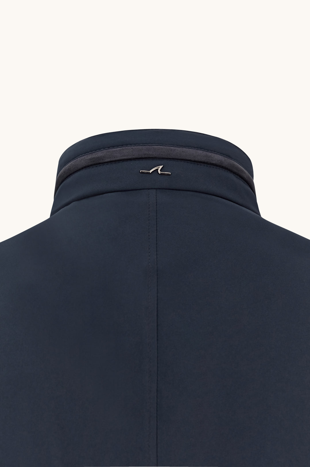 Paul &amp; Shark Typhoon® Platinum Car Coat with Suede Details | Navy
