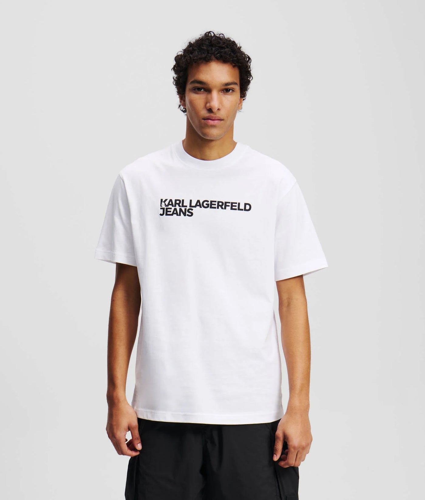 Karl Lagerfeld Regular Essential Logo T-shirt | White