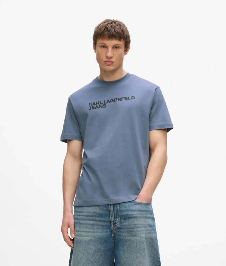 Karl Lagerfeld Essential T-shirt in Regular Fit | Grisaille