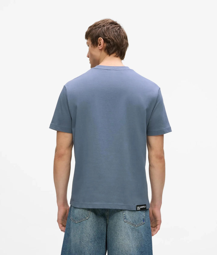 Karl Lagerfeld Essential T-shirt in Regular Fit | Grisaille